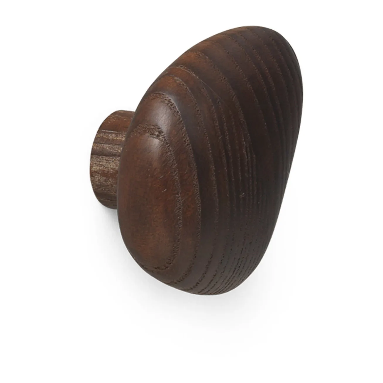 Cairn hook 2 pieces, Dark Brown Ferm Living