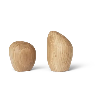 Cairn salt- and pepper shaker - Oak - Ferm Living