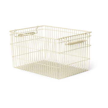 Cala stackable basket 2-pack - Cashmere - Ferm Living