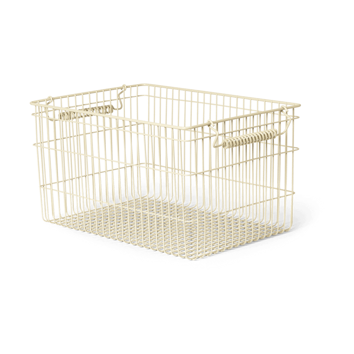 Cala stackable basket 2-pack, Cashmere Ferm Living