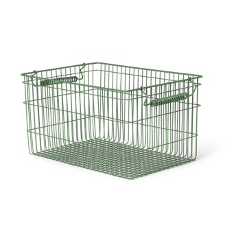 Cala stackable basket 2-pack - Verdant green - Ferm Living