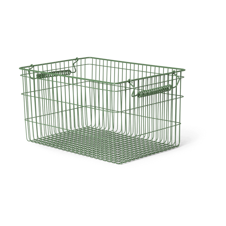 Cala stackable basket 2-pack, Verdant green Ferm Living