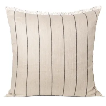 Calm cushion camel-black - 78x78 cm - Ferm Living