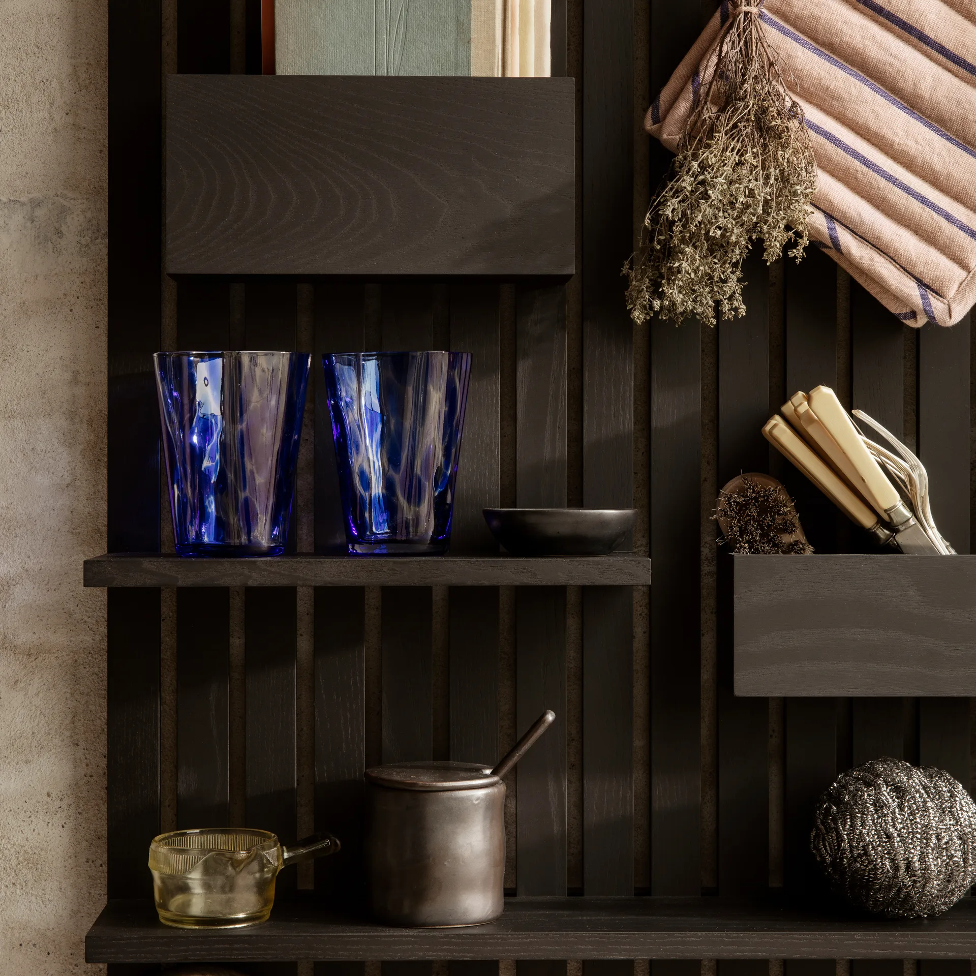 Casca glass 27 cl, indigo Ferm Living