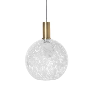 Casca Shade glass lamp shade sphere Ø25 cm - Milk - ferm LIVING
