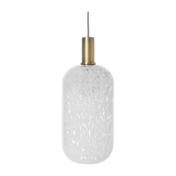 Casca Shade glass lamp shade tall Ø18.6 cm - Milk - ferm LIVING