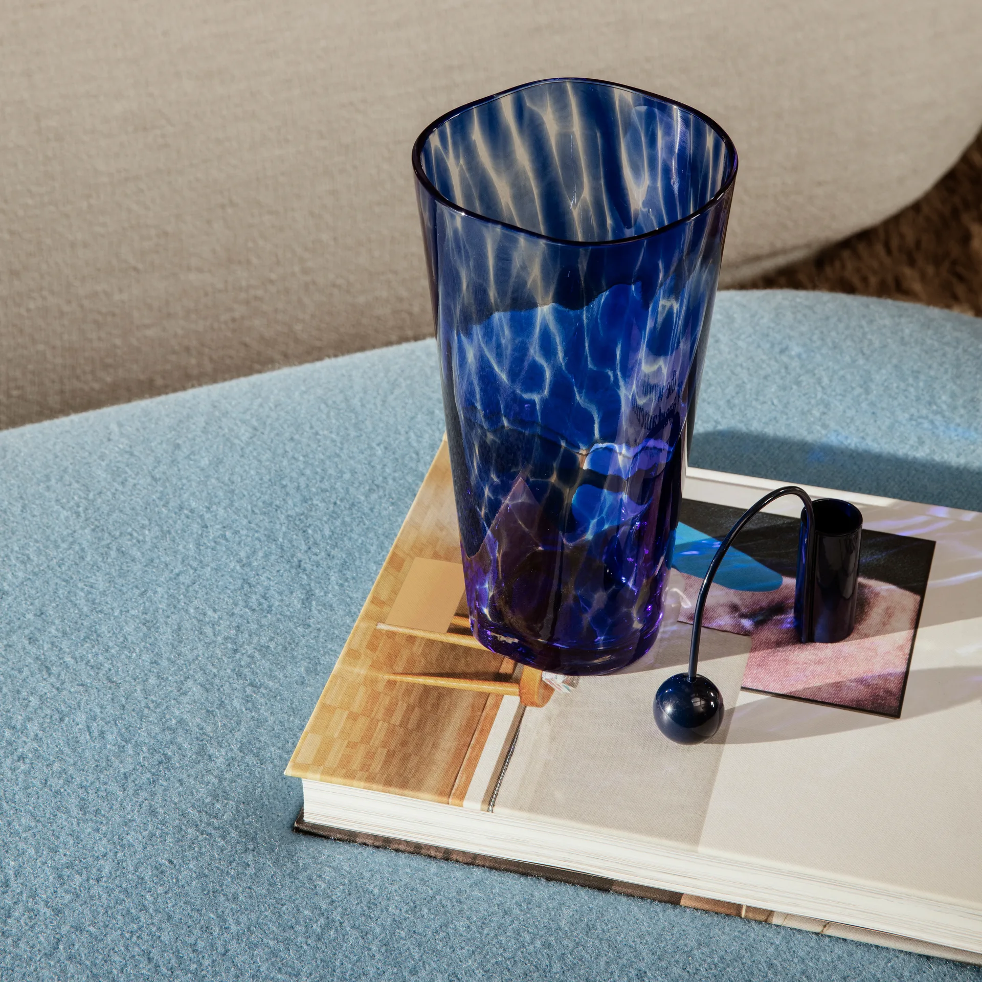 Casca vase 22 cm, indigo Ferm Living