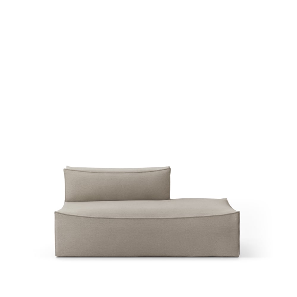 Ferm Living Catena modul sofa Fabric cotton linen natural. open end r 301