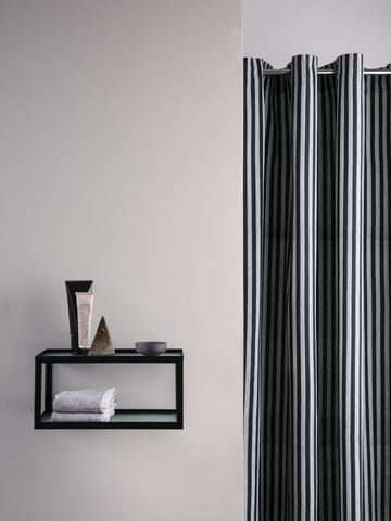 Chambray shower curtain - Blue-grey - Ferm Living