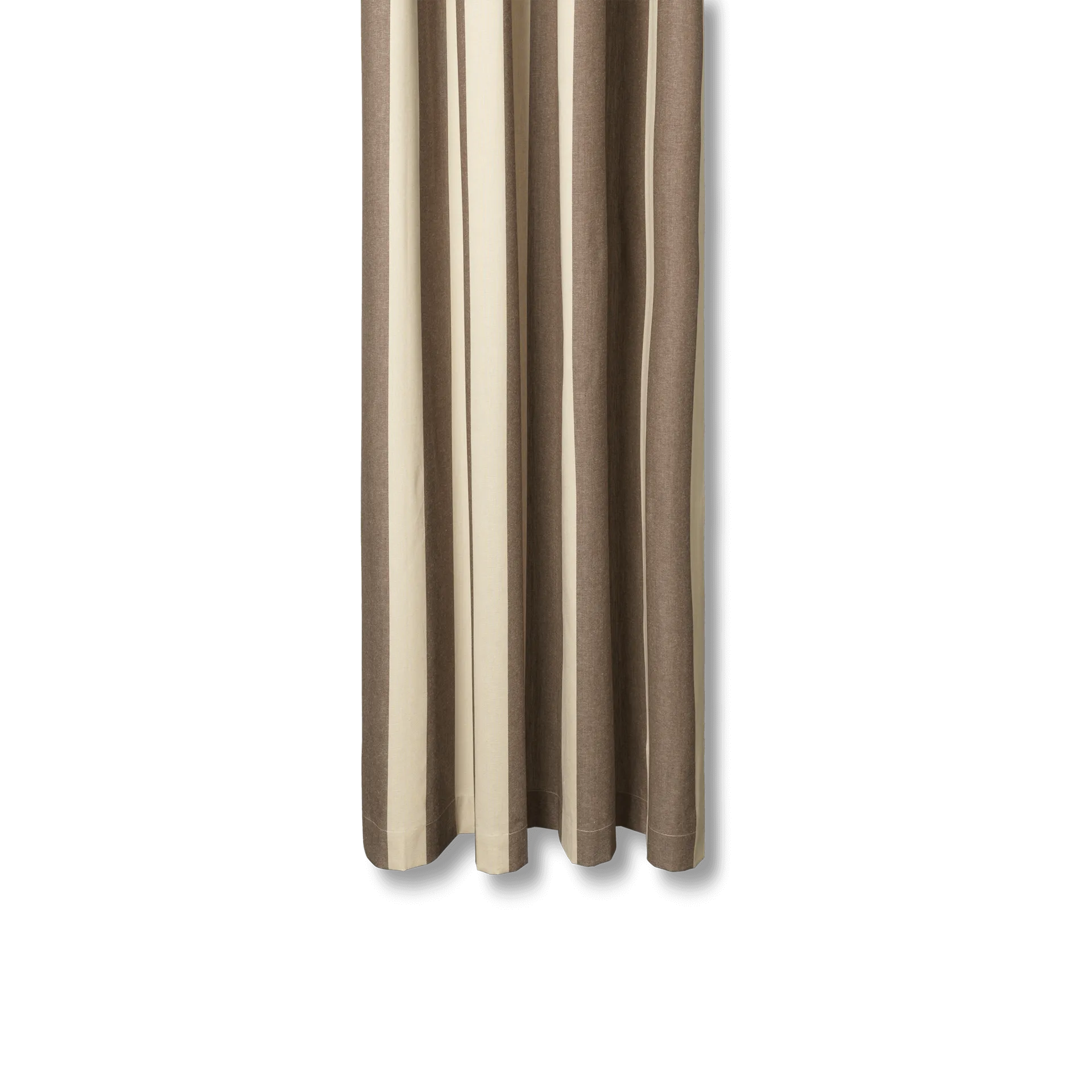 Chambray shower curtain, Carob brown-parchment Ferm Living