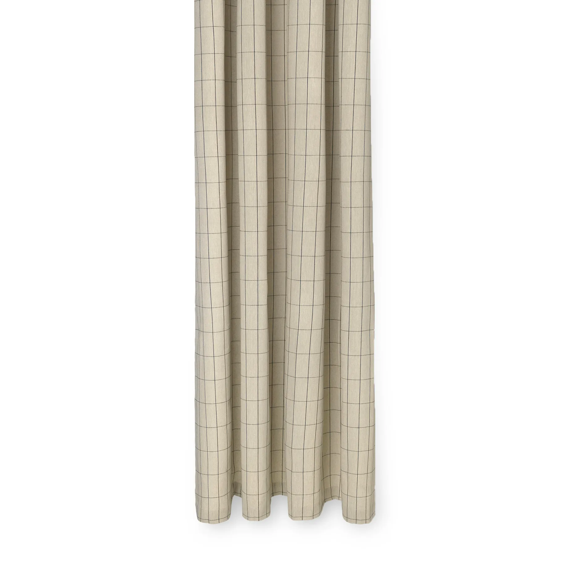 Chambray shower curtain, Checked Ferm Living