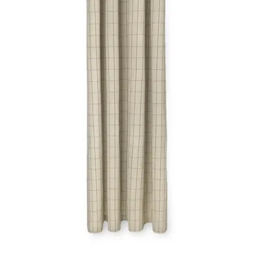 Chambray shower curtain - Checked - Ferm Living
