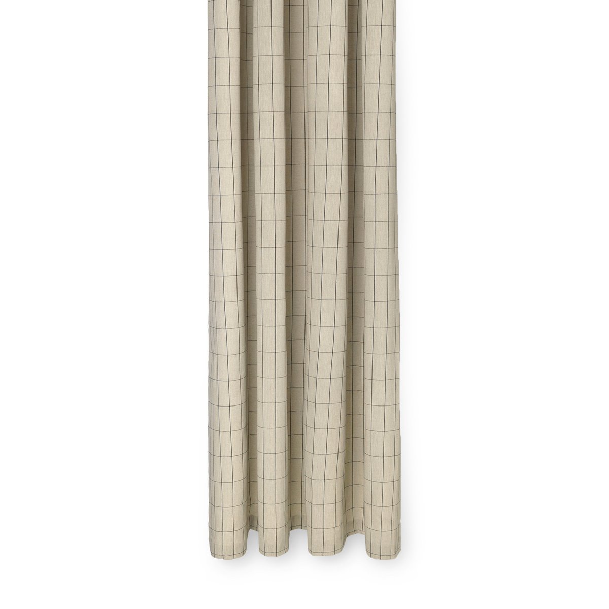 Ferm Living Chambray shower curtain Checked | Scandinavian Design | Shower curtains | Beige