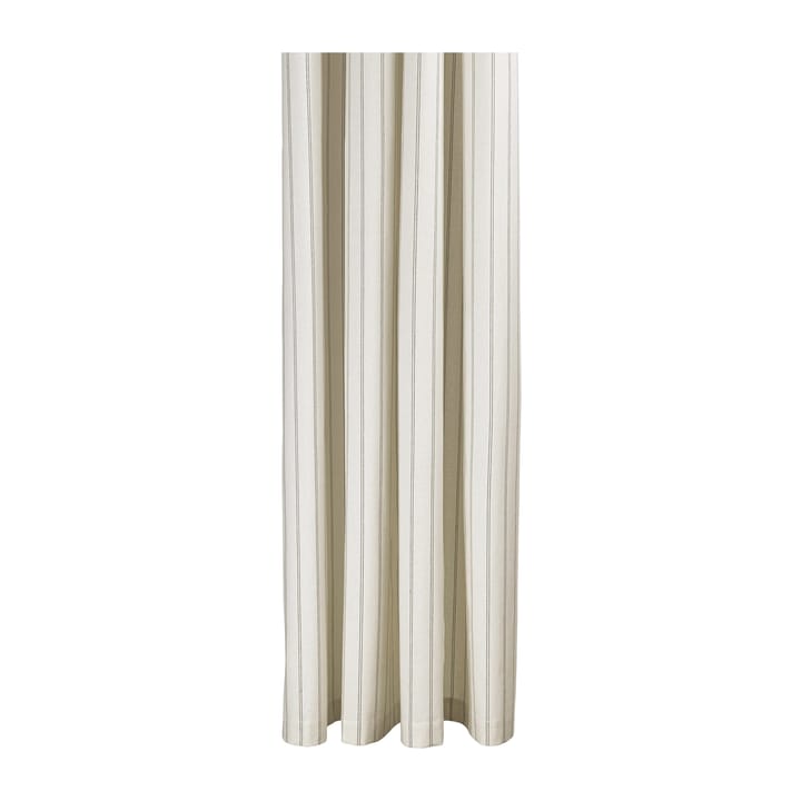 Chambray shower curtain - Off-white-Chocolate - Ferm LIVING