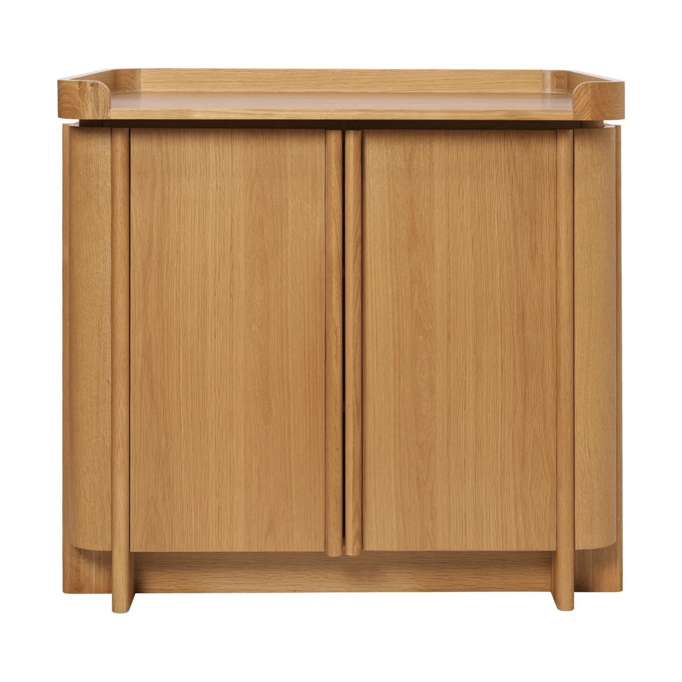 Changing table for Tilu chest of drawers, Natural oak, 100x74x10 cm Ferm Living