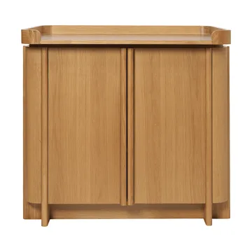 Changing table for Tilu chest of drawers - Natural oak, 100x74x10 cm - Ferm Living