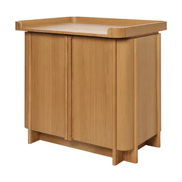 Changing table for Tilu chest of drawers - Natural oak, 100x74x10 cm - Ferm Living
