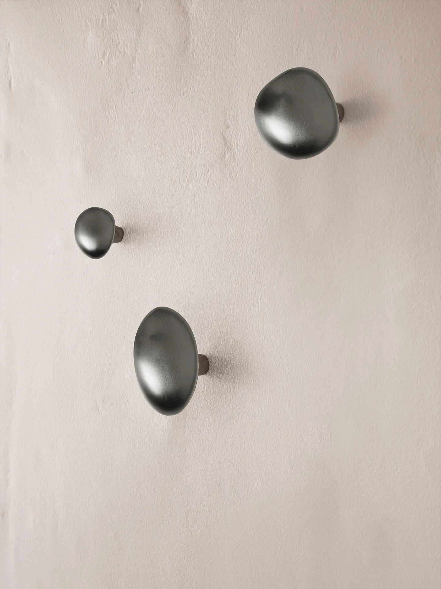 Chanterelle hook, Black brass Ferm Living
