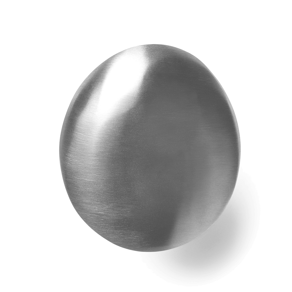 Ferm Living Chanterelle hook Brushed stainless steel
