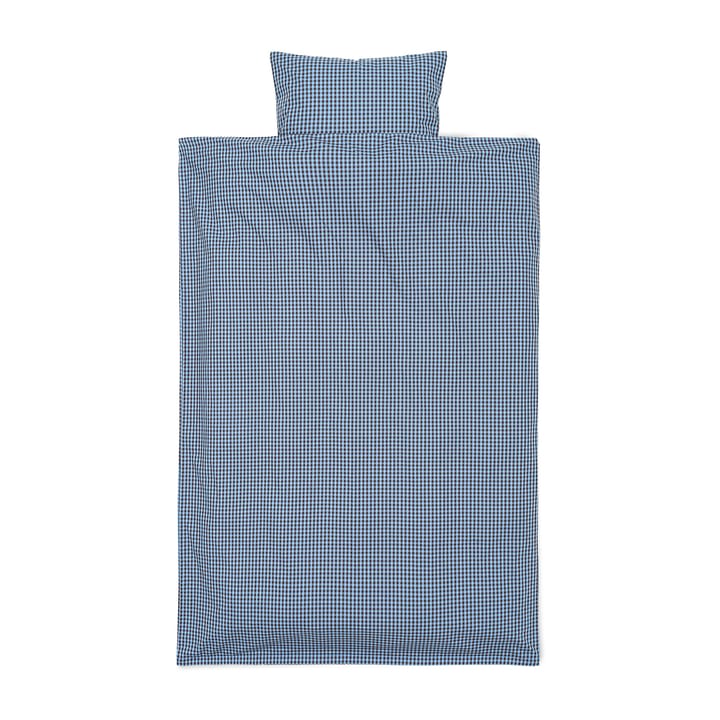 Chech bed set junior 100x140 cm, Faded blue-choco Ferm Living
