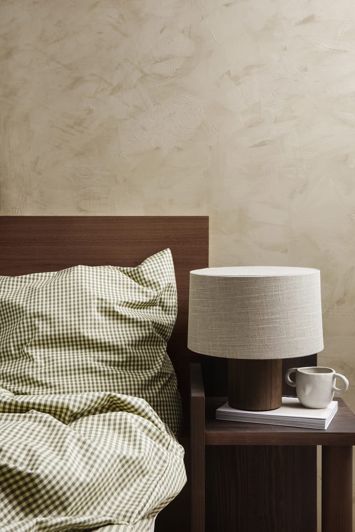 Check bed set 140x200 cm, Lemon-olive Ferm Living