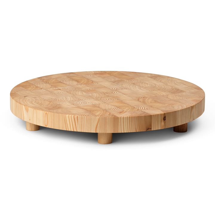 Chess cutting board round, large Ø45 cm Ferm Living