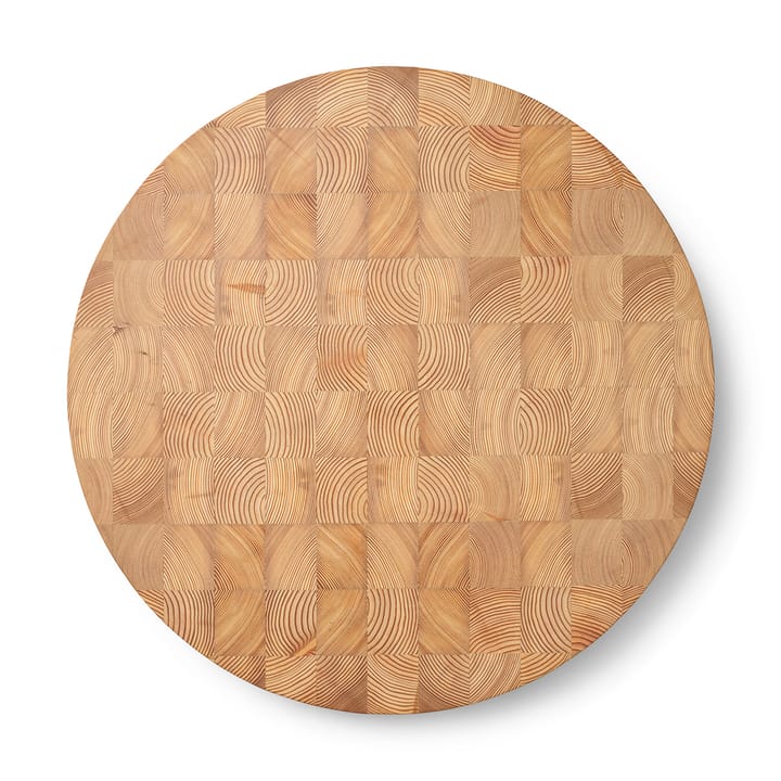 Chess cutting board round, large Ø45 cm Ferm Living