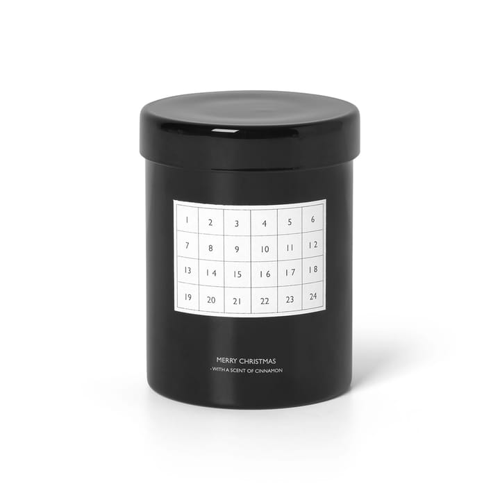 Christmas Calendar scented, black Ferm Living