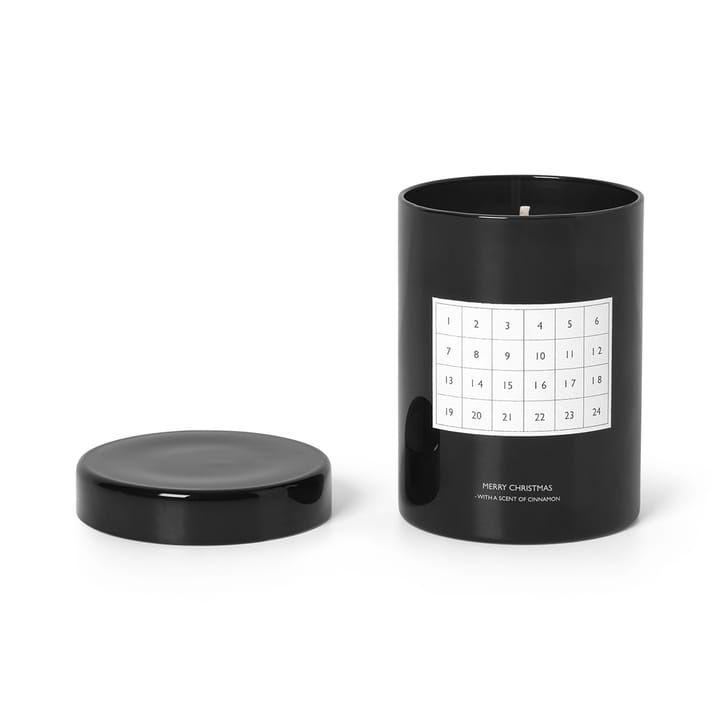 Christmas Calendar scented, black Ferm Living