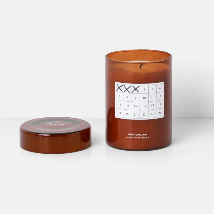 Christmas Calendar scented, red brown Ferm Living