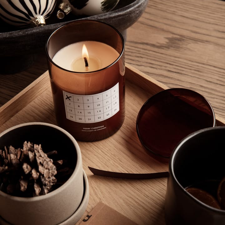 Christmas Calendar scented, red brown Ferm Living