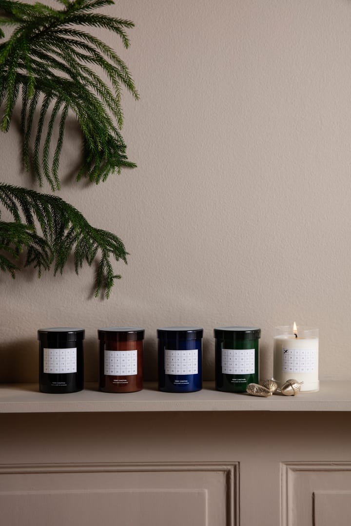 Christmas Calendar scented, red brown Ferm Living