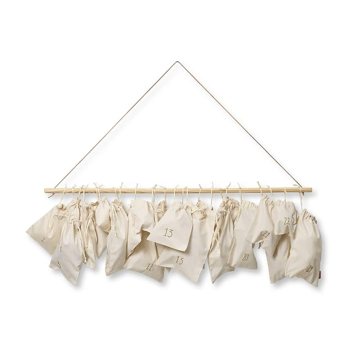 Christmas countdown Christmas calender - off white - ferm LIVING