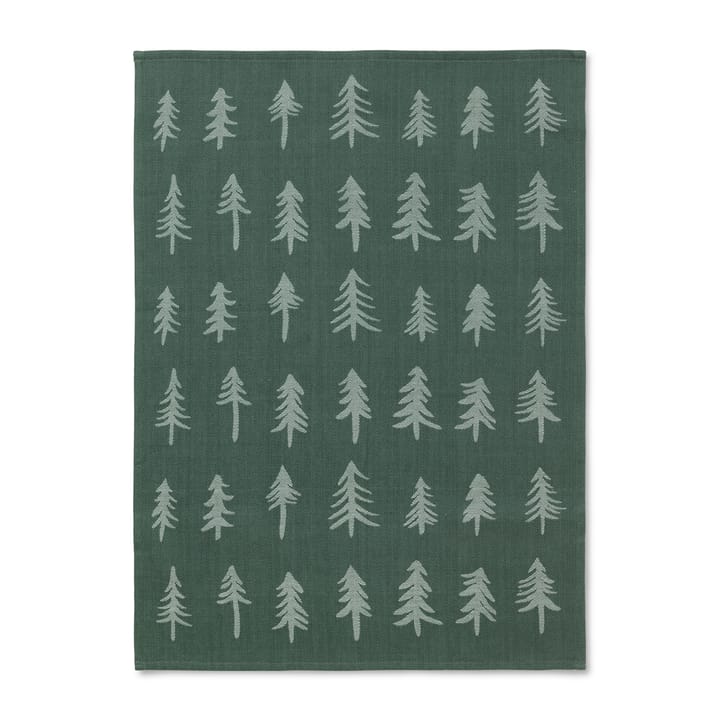 Christmas kitchen towel - Dark green - ferm LIVING