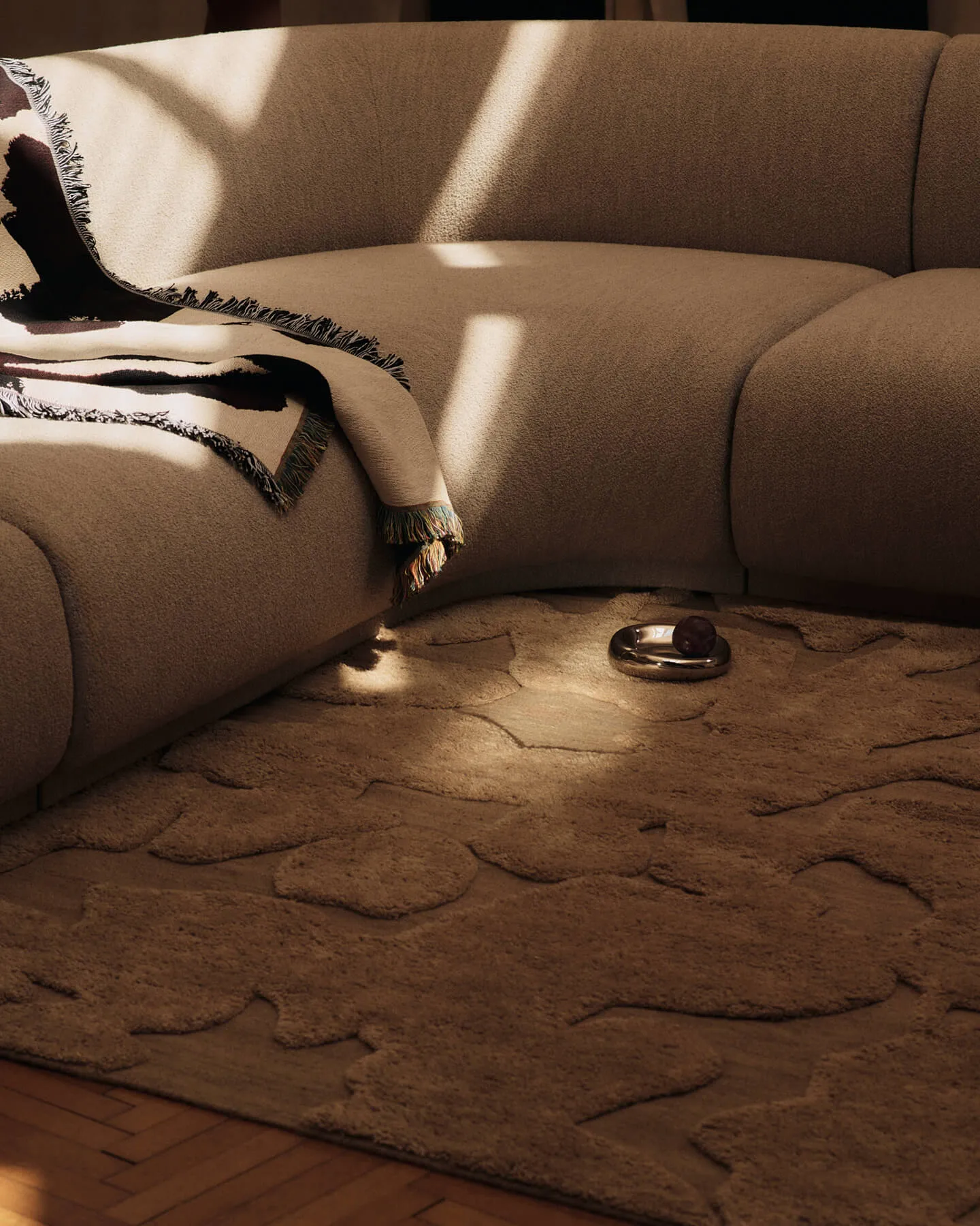 Cilla rug, Tan, 200x300 cm Ferm Living