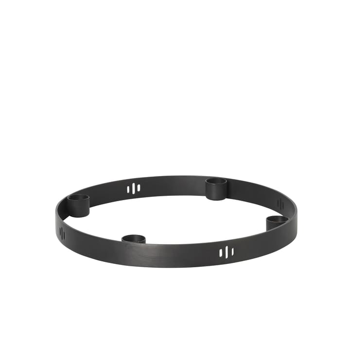 Circle black brass candle sticks, small (excl. suspension) Ferm Living