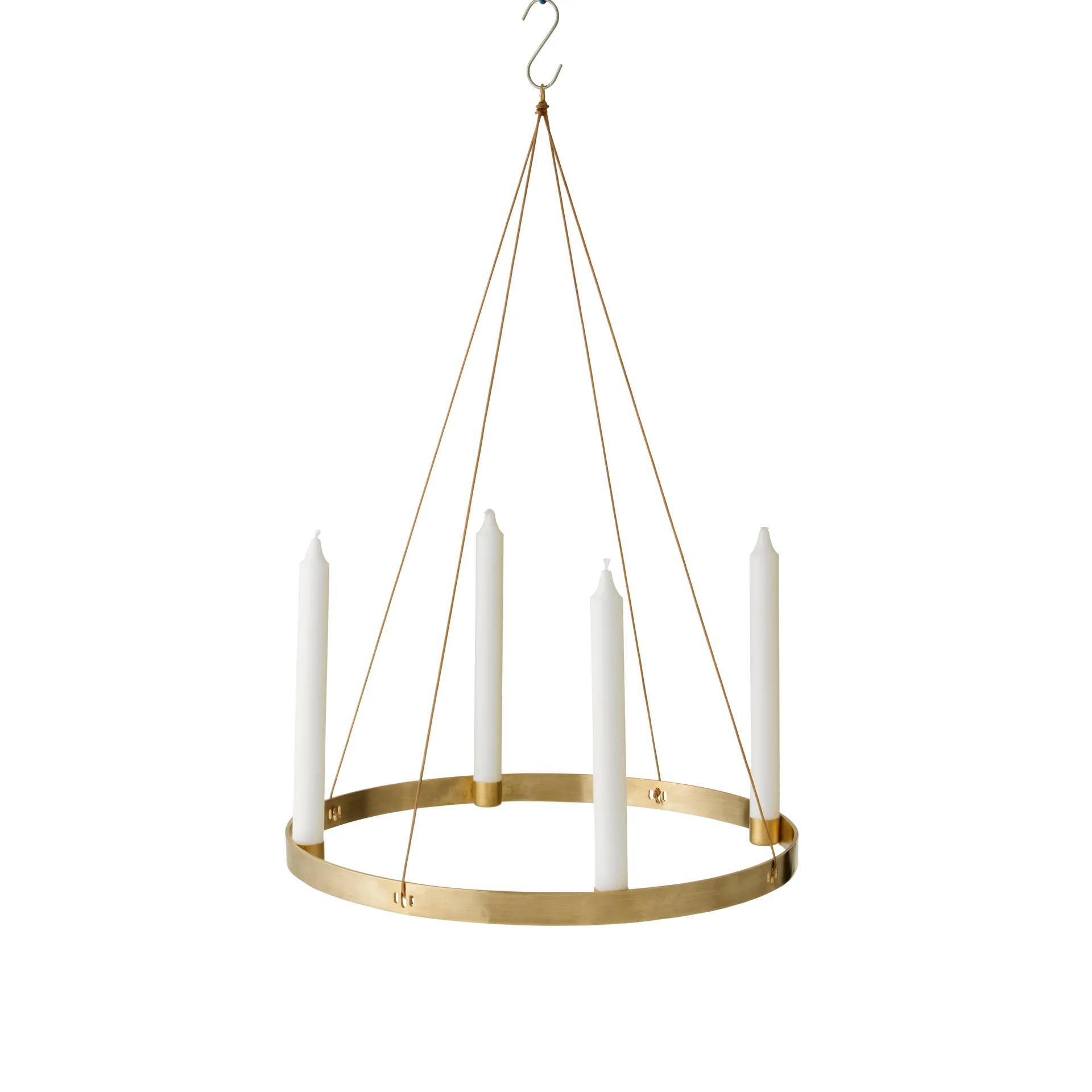 Circle brass candleholder, large Ferm Living