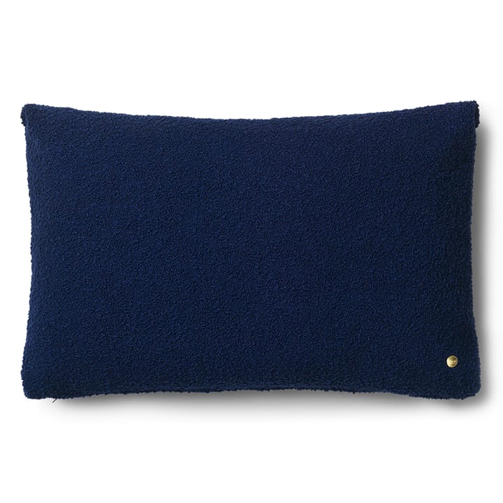 Clean cushion bouclé 40x60 cm - Deep Blue - Ferm Living