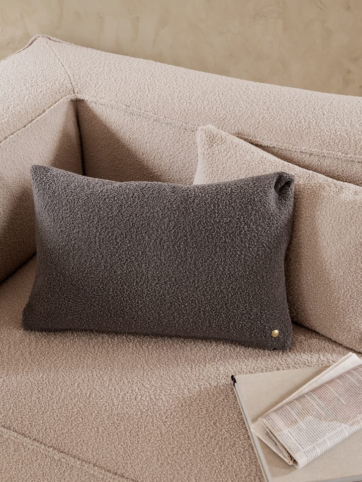 Clean cushion bouclé 40x60 cm - Grey - Ferm Living
