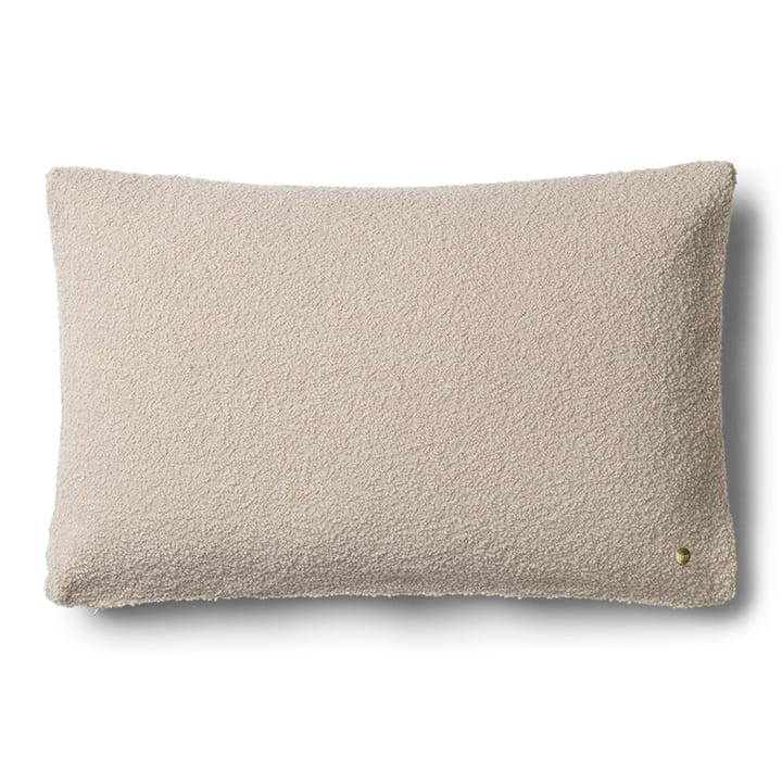Clean cushion bouclé 40x60 cm - Natural - Ferm LIVING