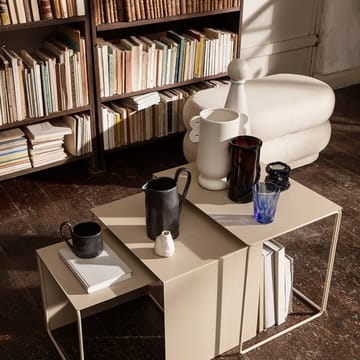 Cluster coffee table set - Cashmere, 3-pieces - ferm LIVING