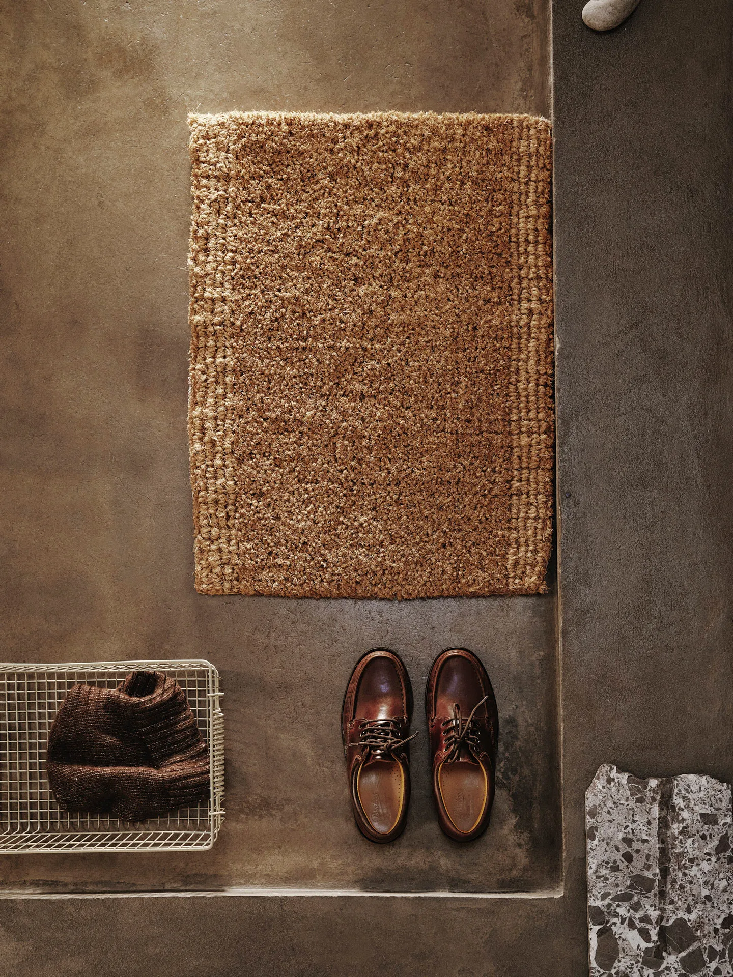 Coir doormat 50x70 cm, Natural Ferm Living