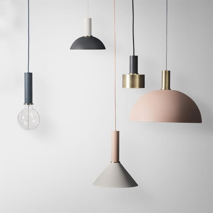 Collect ceiling lamp small - black - Ferm Living