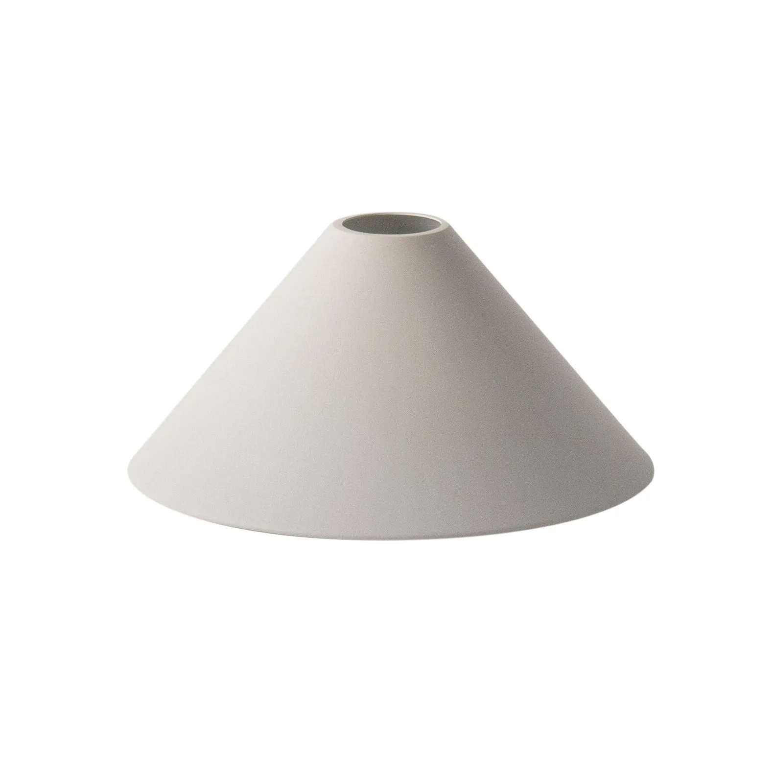 Collect lamp shade Cone, light grey Ferm Living