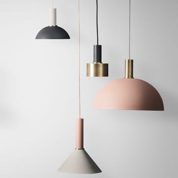 Collect Lampshade - Black, disc - ferm LIVING