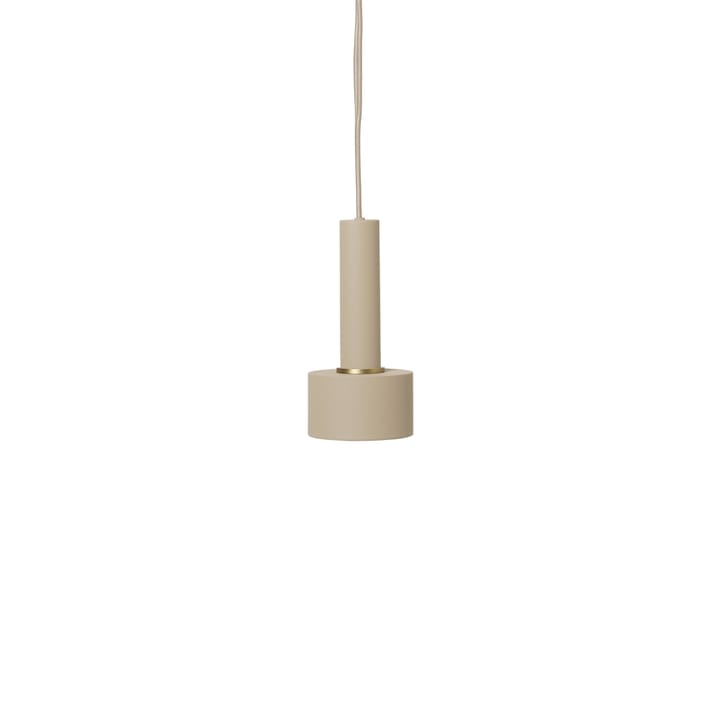 Collect pendant lamp, Cashmere, high, disc shade Ferm Living