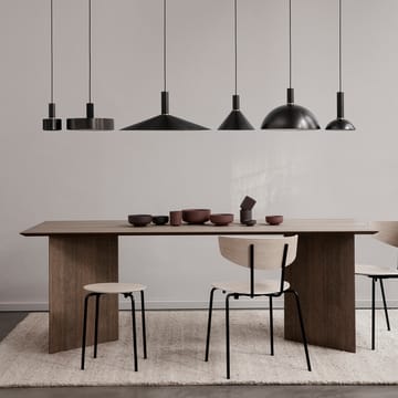 Collect pendant lamp - Cashmere, high, disc shade - Ferm Living