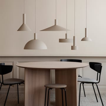 Collect pendant lamp - Cashmere, high, disc shade - Ferm Living