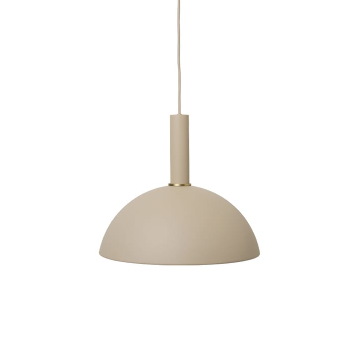 Collect pendant lamp - Cashmere, high, dome shade - ferm LIVING