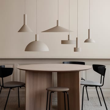 Collect pendant lamp - Cashmere, low, angle shade - ferm LIVING
